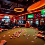 Experience thrilling gameplay at 789bet.racing with vibrant poker tables and engaging players enjoying every moment.