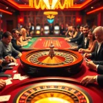 Experience the excitement of gambling at 789b.buzz with a lively casino floor scene.