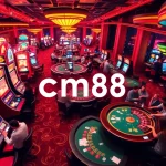 Experience the thrill of gambling at cm88 casino, featuring vibrant slot machines and exciting games.