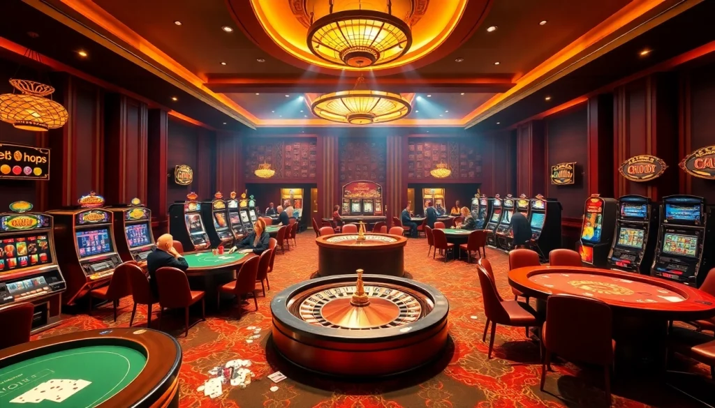 Experience intensified gambling action with a vibrant casino setting and features like poker, slots, and strategies from https://enew88.com/.