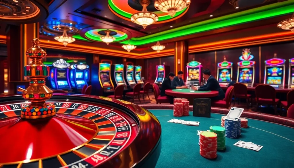 Experience the excitement at MM88 com with vibrant casino games, roulette, and poker tables ablaze with action.