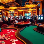 Players at a poker table place their bets at the bustling casino, where excitement meets strategy at https://ee88.law/.