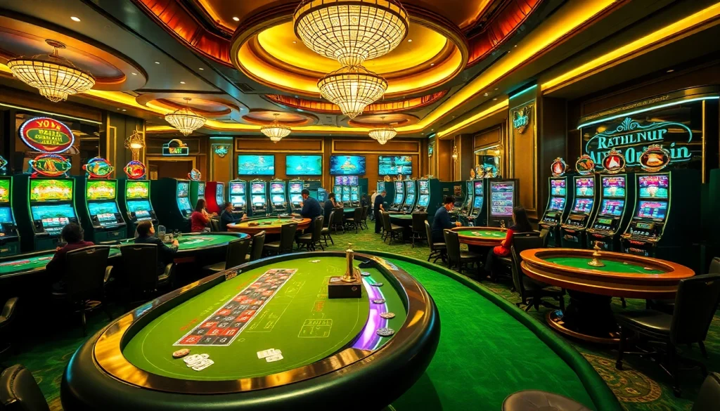 Vankhanhtv showcases vibrant casino gaming with rich colors and live betting scenes.